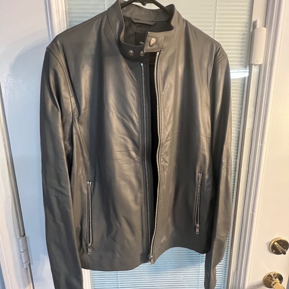 theory leather jacket small men - Picture 1 of 7